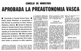 Preautonomía vasca