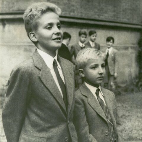 Arribada del príncre Joan Carles a Espanya