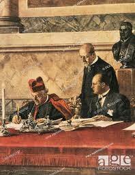 Lateran Treaty with Pope