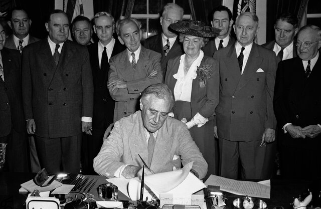 Signing of the: Agricultural Adjustment Act