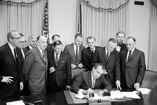 Signing of the: Agricultural Act