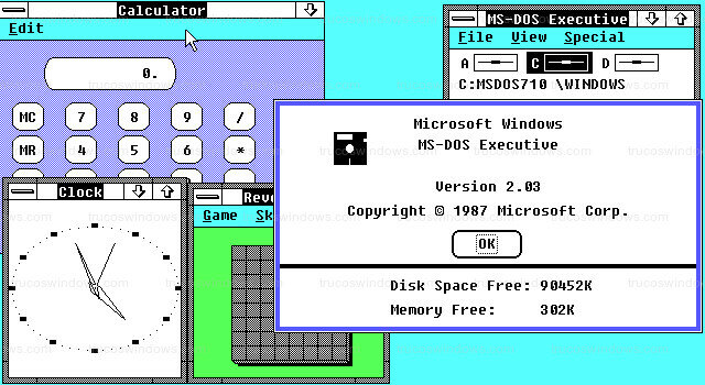 2/&nbsp;Windows 2.0 (1987)