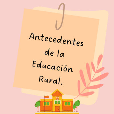 Timeline: Antecedentes de la Educación Rural.