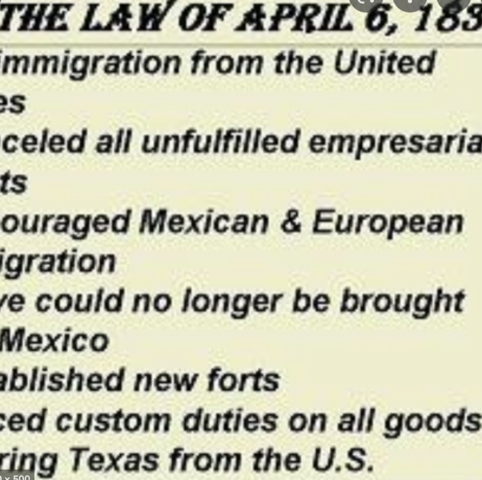 new Mexican law against Texas