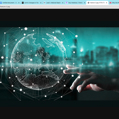 Timeline: Changes in Technology-Dia Kachouh