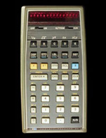 HP-65 Programmed pocket calculator
