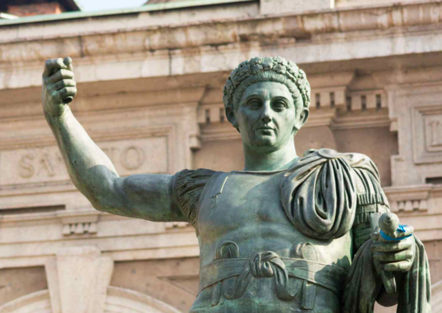 Kristendommen bliver en statsreligion i Romerriget