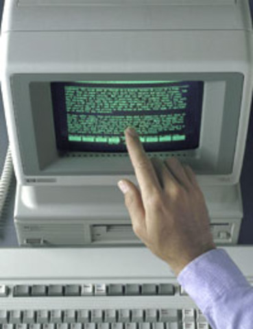 HP-150 Touch screen Computer