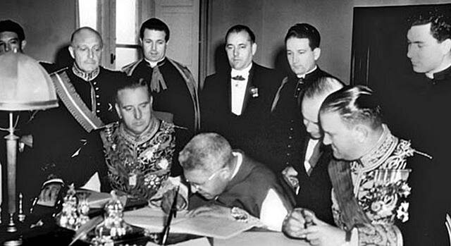 Concordato con la Santa Sede.