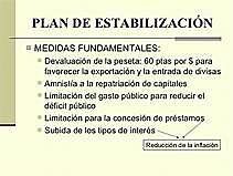 Plan de Estabilización.
