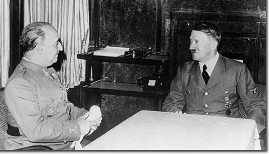 ENCUENTRO DE HENDAYA ENTRE FRANCO Y HITLER.