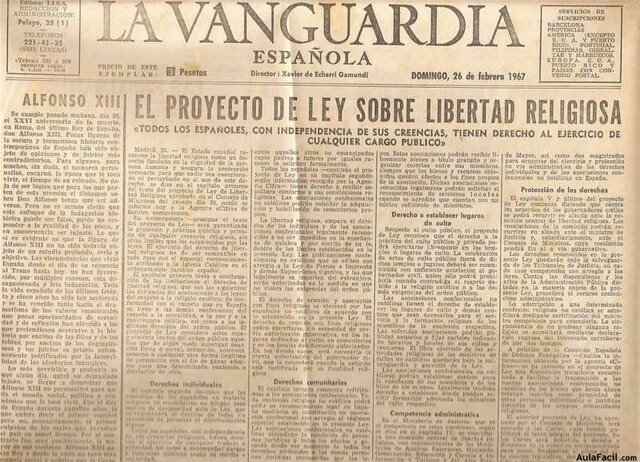 LEY DE LIBERTAD RELIGIOSA.