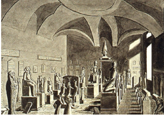 Carlo Felice porta i reperti nel palazzo