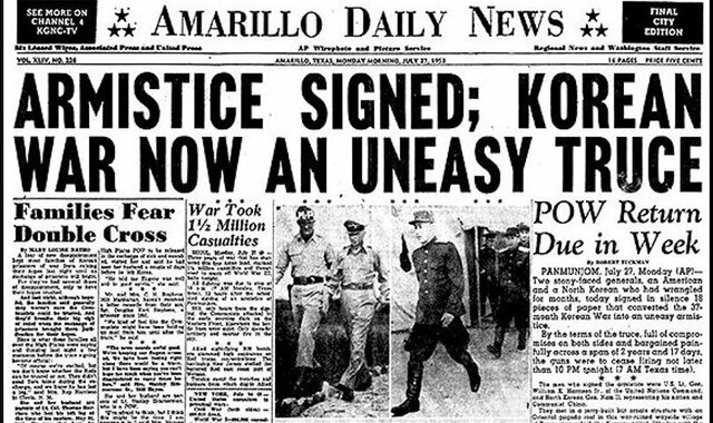 Korean War Ends