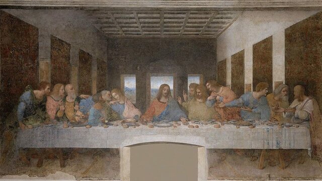 La ultima cena, Leonarda Da Vinci