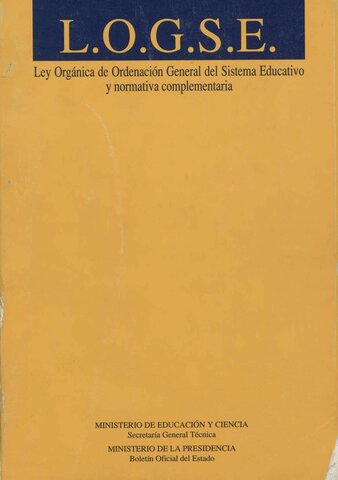 Aprovació de la LOGSE (Llei Orgànica d'Ordnació del Sistema Educatiu)