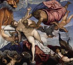 "El Origen de la Vía Láctea" de Tintoretto