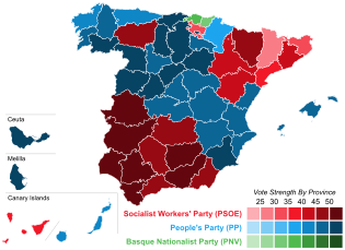 Eleccions generals, guanya el PSOE, i José Luis Rodríguez Zapatero es converteix en el president d'Espanya després de realitzar diversos pactes