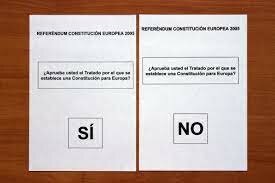 Referéndum de la Constitució Europea en la qual va gunyar el Sí