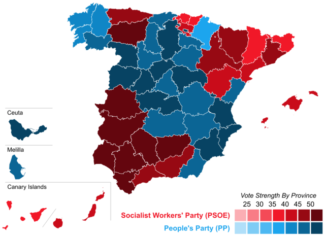 Eleccions generals, el PSOE guanya de nou i José Luis Rodríguez Zapatero continua com a president