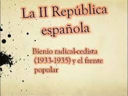 Comienzo de Bienio Radical Cedista