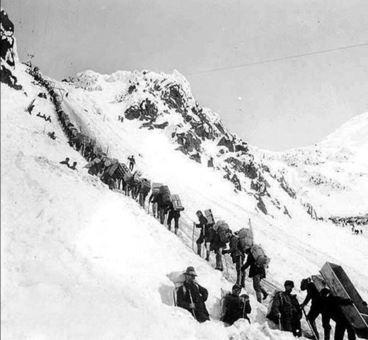 Klondike gold rush
