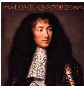 A Napkirály, XIV. Lajos képe