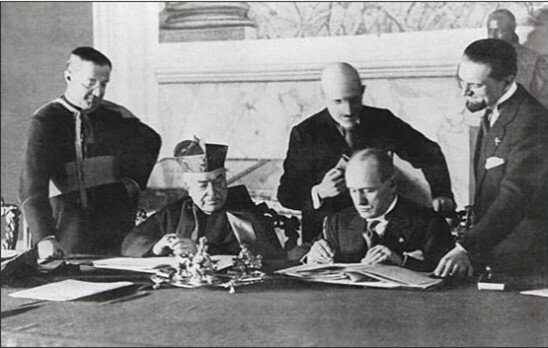 Lateran Treaty with Pope