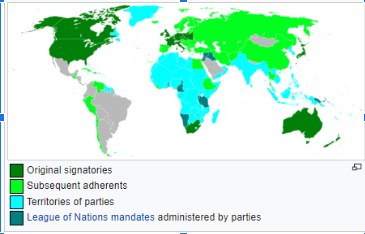 Kellogg-Briand Treaty signed