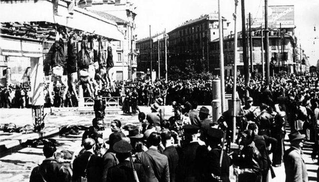 Mussolini killed