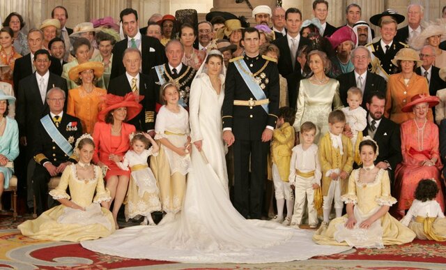 Casament de Felipe VI amb Letizia Ortiz