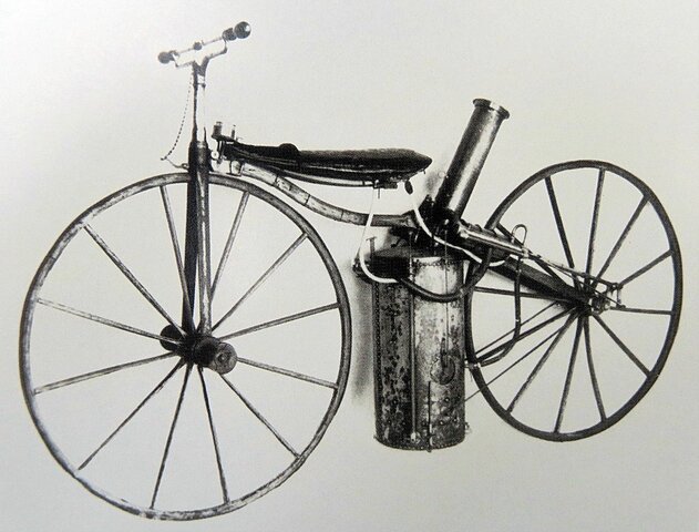 VELOCÍPEDO A VAPOR