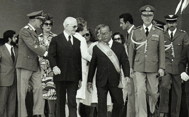 Posse do Militar João Baptista de Oliveira Figueiredo