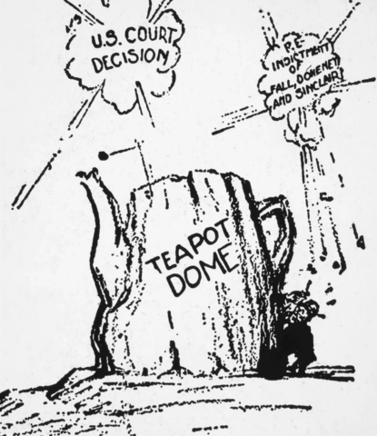 Teapot dome scandal