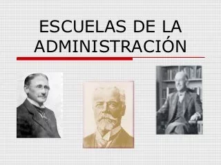 La Escuela de Administración