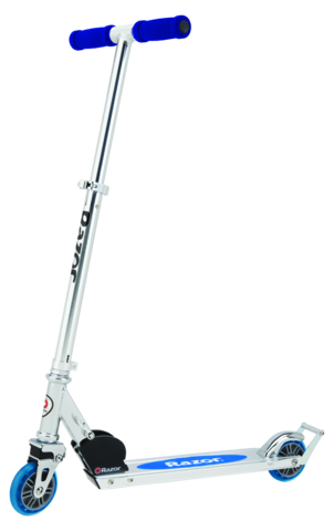 When I fell riding a scooter