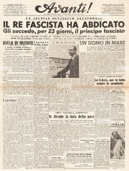 Mussolini begins work as editor for the Socialist Party newspaper Avanti