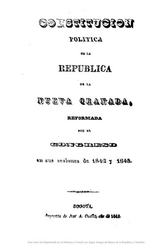 Constitución de 1843