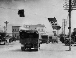 Italy invades Albania