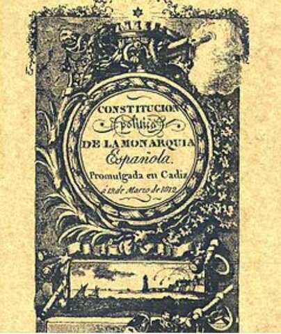 Constitución Política de la Monarquía Española