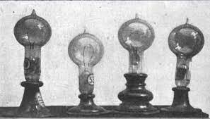 Patentation of light bulb.