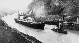 Opening of the Panama Canal