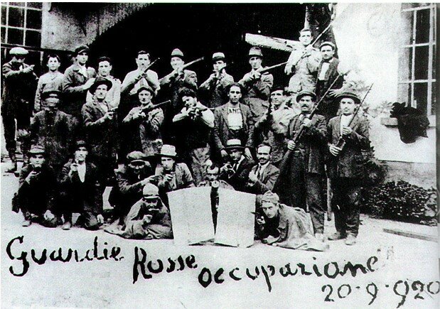 Beginning of Biennio Rosso