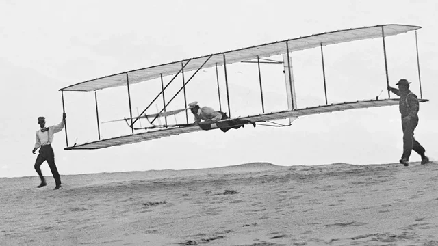 1st flight by the Wright Brothers