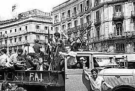 Luchan entre sí en Barcelona distintas fuerzas republicanas enfrentadas a causa de la primacía de la revolución o la organización militar.