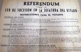 Ley de sucesión y referéndum