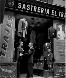 Sastrería en la calle Hospital, Barcelona