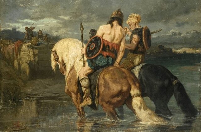 I Goti invadono il limes e avanzano fino alla penisola italica