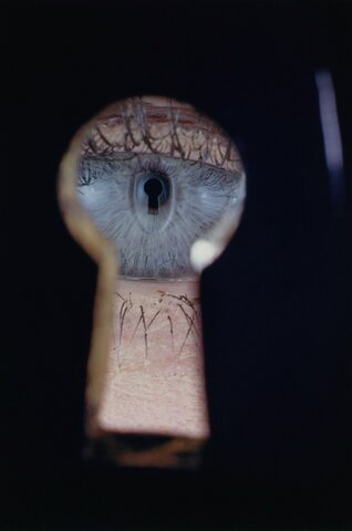 Eye In Keyhole