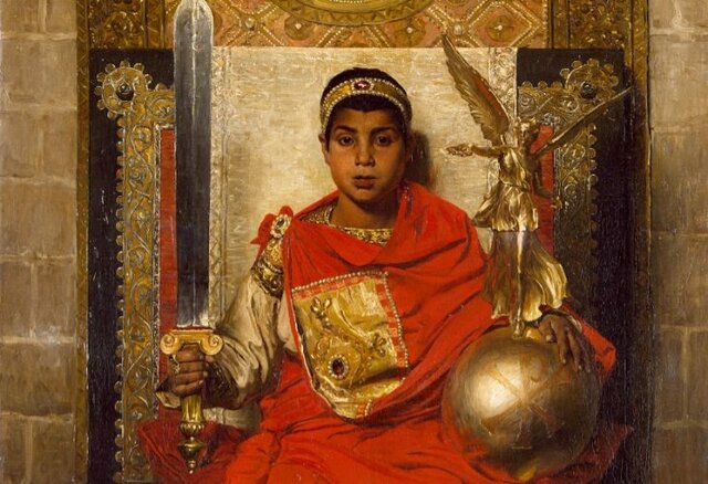 Deposizione dell'imperatore Romolo Augustolo